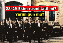 28 Ekim / 29 Ekim hangi güne denk geliyor? 28 Ekim ve 29 Ekim yarım gün mü, tam gün resmi tatil mi?