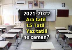 Yeni ara tatil ne zaman? Hafta sonu ile birleştiğinde ara tatil kaç gün oluyor?