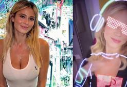 Diletta Leotta bu kez de instagram filtresiyle dans etti!