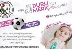 Eski yıldızlar anlamlı maçta Duru için sahada