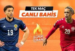 İskoçya-Danimarka maçı canlı bahis seçeneğiyle Misli.com'da