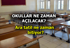 Okullar ne zaman açılacak? 2021 Ara tatil ne zaman bitiyor, kaç gün kaldı?
