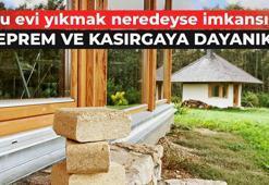 Bu evi yıkmak neredeyse imkansız! Deprem ve kasırgaya dayanıklı