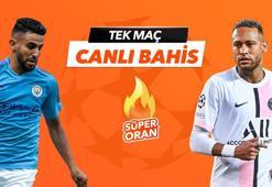 Manchester City - PSG maçı Tek Maç ve Canlı Bahis seçenekleriyle Misli.com’da