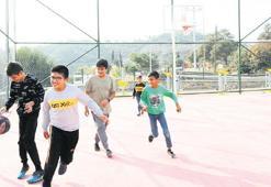 Çocukların istediği park alanı açıldı