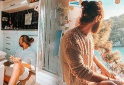 17 ay önce istifa edip yola çıktı! Günlük 33 TL ile geçiniyor... Karavan macerası