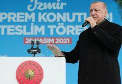Son dakika... Cumhurbaşkanı Erdoğan İzmir'de açıkladı: Kira bedelinden bile düşük