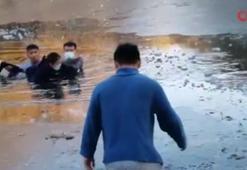 Ölüm kalım mücadelesi! Üniversite öğrencileri kurtardı