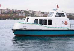 Deniz taksiler hizmete başladı