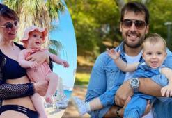 Özge Özder'den mutlu aile pozu