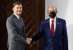 KKTC Cumhurbaşkanı Tatar, BM Kıbrıs Özel Temsilcisi Stewart’ı kabul etti