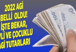 AGİ TABLOSU 2022 || Yeni asgari ücret AGİ tablosu ne kadar oldu? Bekar, evli, 1,2,3,4,5 çocuklu AGİ zammı kaç TL?