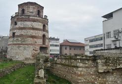 1900 yıllık Makedon Kulesi'nde restorasyon başladı