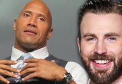 Chris Evans ve Dwayne Johnson aynı projede