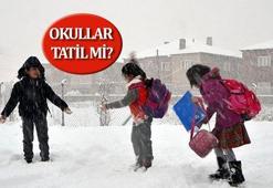 Okullar tatil mi bugün? 9 Şubat Çarşamba hangi illerde okullar tatil edildi? Kar tatili olan iller...