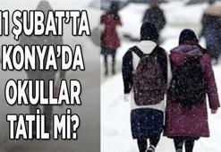 Yarın Konya'da okullar tatil mi (11 Şubat), Valilik açıklama yaptı mı? Son dakika  Konya'da okullarda kar tatili olacak mı?