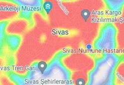 Sivas’ın koronavirüs risk haritasında kırmızı alarm!