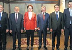 6 parti liderinden mutabakata imza