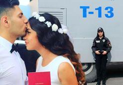 Eşi şehit olan Burcu polis olmak için gün sayıyor