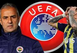 UEFA'dan Fenerbahçe ve İsmail Kartal'a ceza!