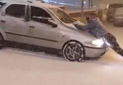 Bursa'da kar yağışı nedeniyle 78 mahalle yolu ulaşıma kapandı