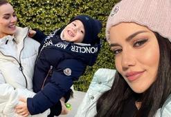 Fahriye Evcen ile Karan'ın kar pozuna Burak Özçivit'ten yorum!