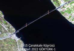 MSB paylaştı! İşte 1915 Çanakkale Köprüsü'nün uydu fotoğrafları
