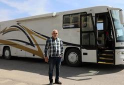Otobüsü karavana çevirdi, Türkiye turuna çıktı! 'Artık eve gitmiyorum'