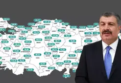 İl il son durum! Haftalık koronavirüs haritası açıklandı