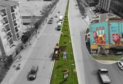 Ataşehir'de İBB'nin ağaçları sökmesi tepki çekti