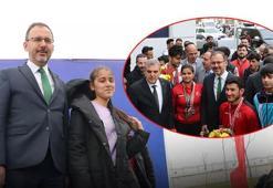 Bakan Kasapoğlu, Merve Akpınar ile Şanlıurfa'da buluştu