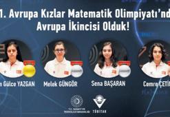 Matematikte tarihi derece alan kızlara tebrik