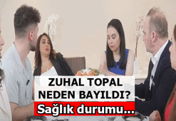 ZUHAL TOPAL NEDEN BAYILDI? Zuhal Topal'ın bayılma anı büyük panik yarattı! Tüm ekip koştu!