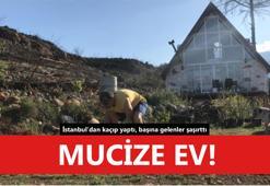Mucize ev! İstanbul'dan kaçıp yaptı, başına gelenler şaşırttı