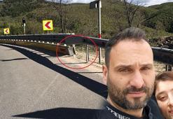 'Motorcu dostu bariyer'e 1 metre kala ölüme gittiler