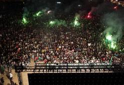 Binlerce kişi Bursa’da sokaklarda maçı izledi