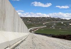Van'ın İran sınırında 40 kilometrelik duvar örüldü