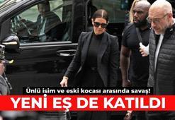 Ünlü isim ve eski kocası arasında savaş! Yeni eş de katıldı