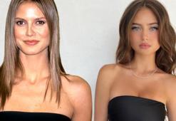 Leni Klum annesi Heidi Klum'un elbisesiyle mezuniyet balosuna katıldı