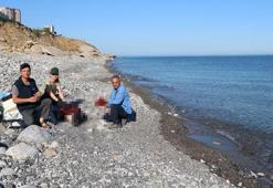 Karadeniz'de tedirgin eden görüntü