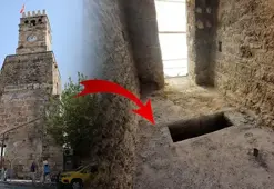 Saat Kulesi'nde betona gömülü tarih çıktı