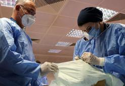 Plastik cerrahi uzmanlarına kadavra üzerinde eğitim