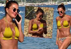 Özlem Yıldız sezonu Bodrum'da açtı! Fit hali dikkat çekti