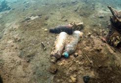 Dalgıçlardan Van Gölü'nde dip temizliği