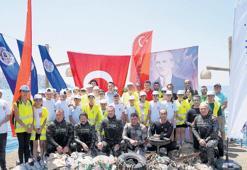 181 kilo atık toplandı