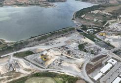 Kanal İstanbul Projesi'nin ilk köprüsü yükseliyor
