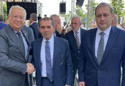 Galatasaray'da seçime 2 gün kala başkan adayları açılışta bir araya geldi