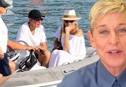 Ellen DeGeneres'in Bodrum tatili! Koyları geziyor