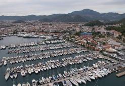 Marmaris'te tekne satış ve kiralamaları geçen yıllara göre düşük seyrediyor