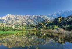 Kutsal dağın kaya resimleri